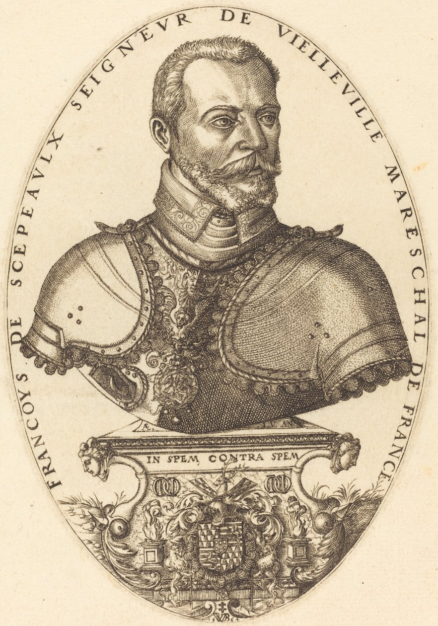 Francoys de Scepeaulx by Pierre Woeiriot