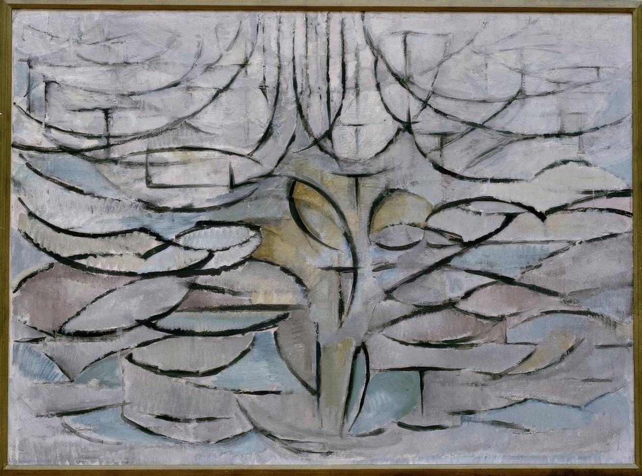 Blooming Apple Tree by Piet Mondrian