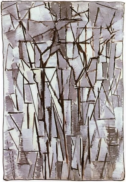 Composition Trees II by Piet Mondrian