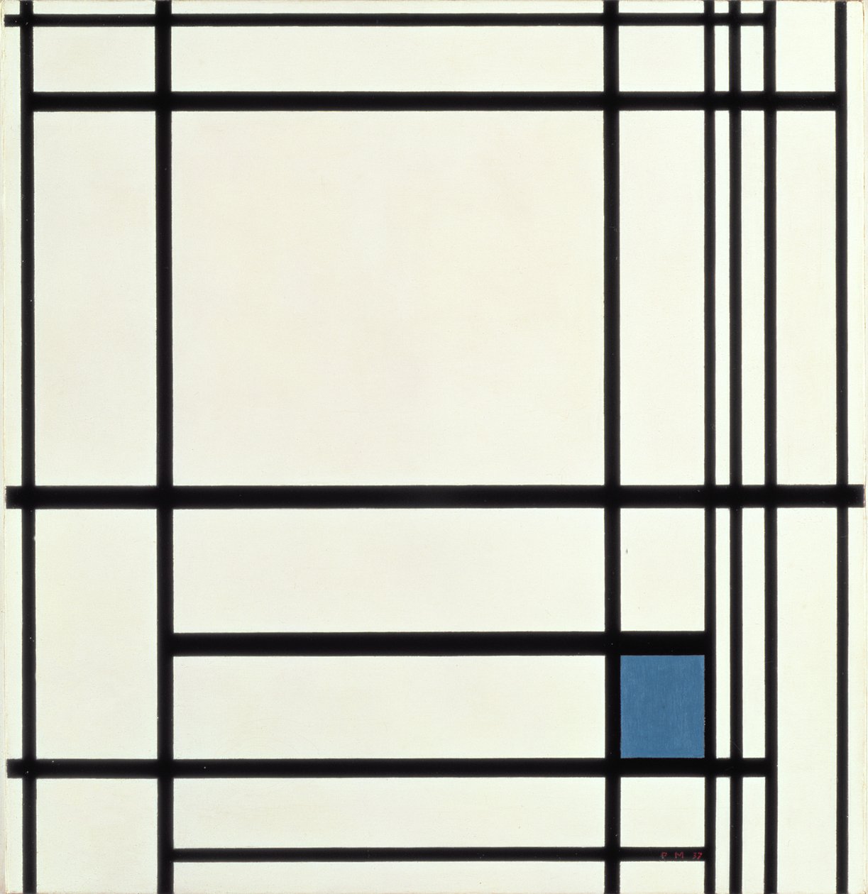 Composition in Lines and Colour: III, 1937 by Piet Mondrian
