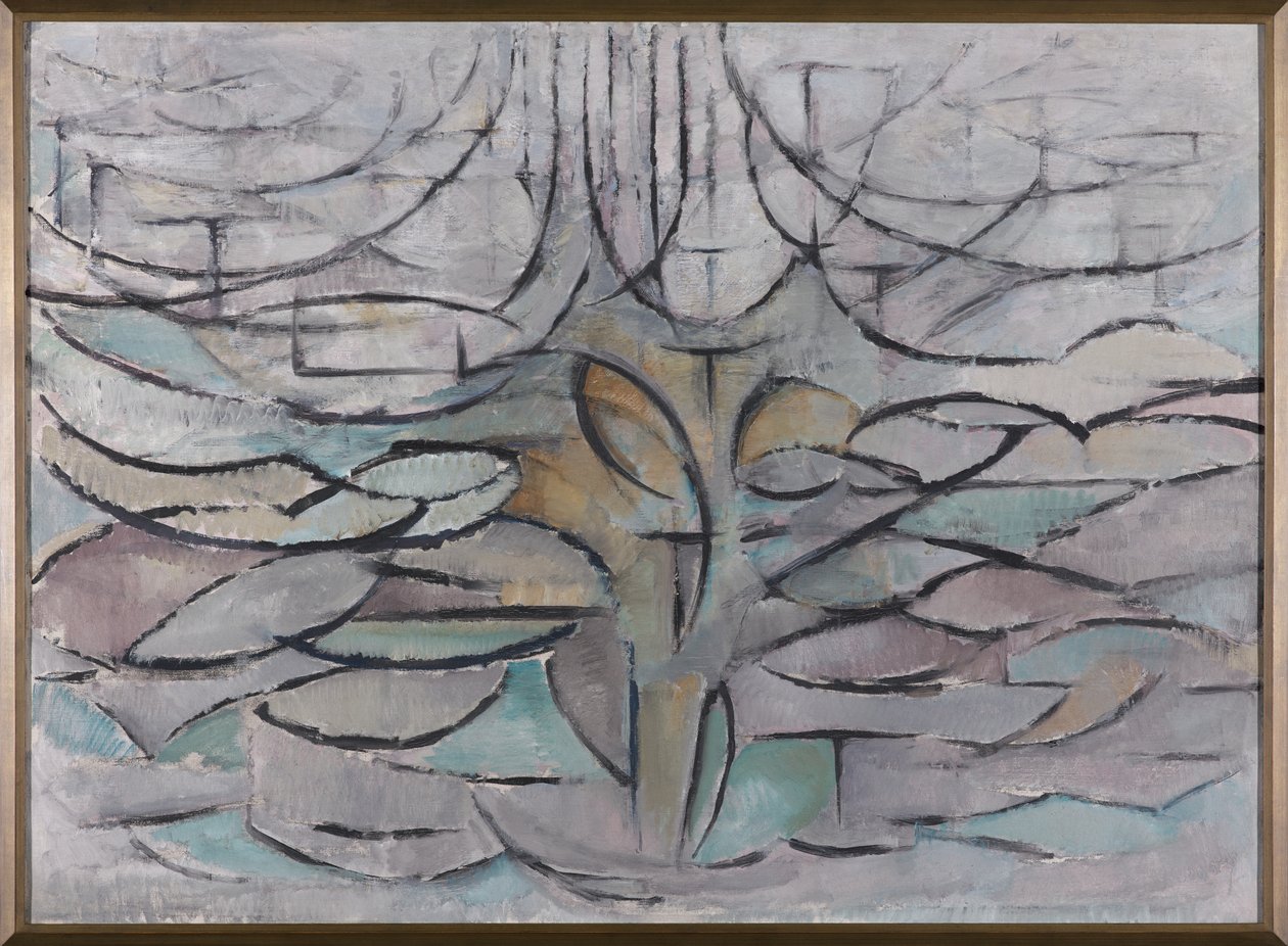Flowering Appletree by Piet Mondrian