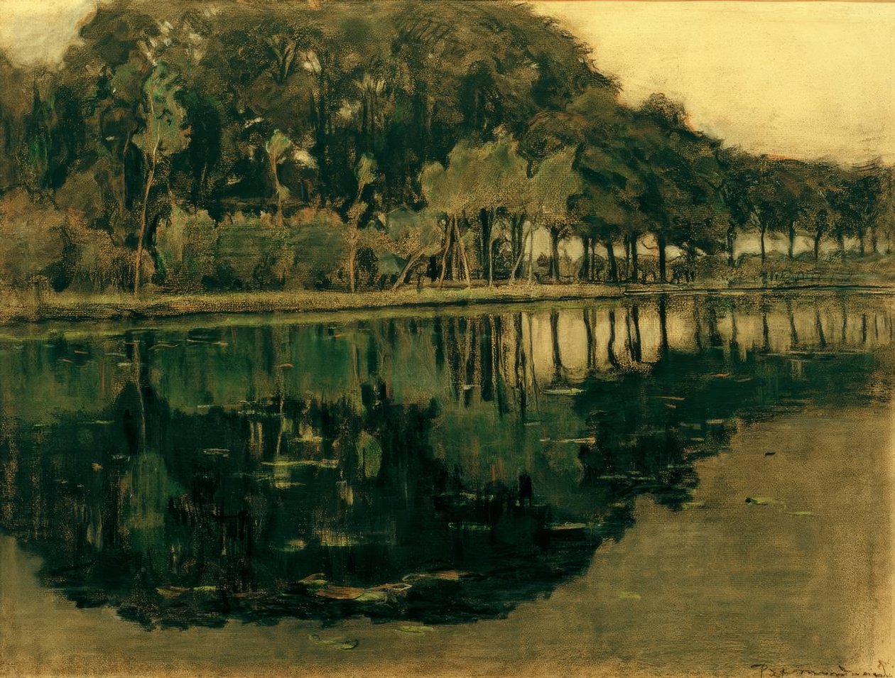 Geinrust Farm with High Horizon by Piet Mondrian