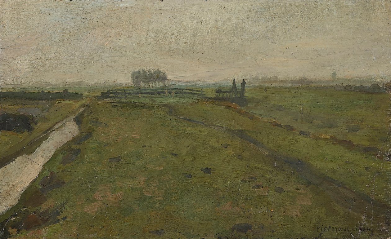 Landscape near Amsterdam, c. 1902 by Piet Mondrian