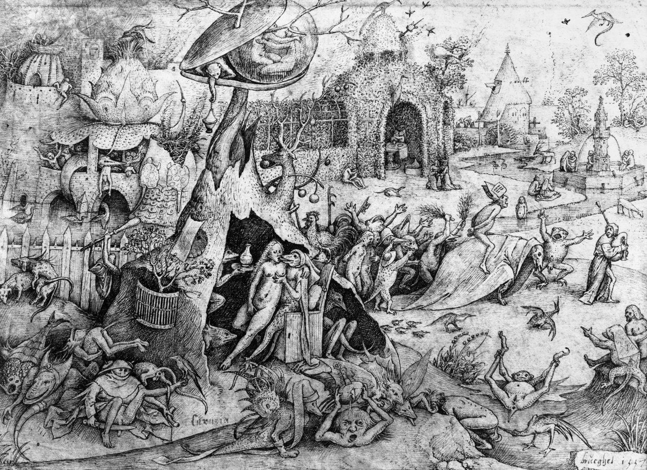 Luxury, 1557 by Pieter Bruegel the Elder