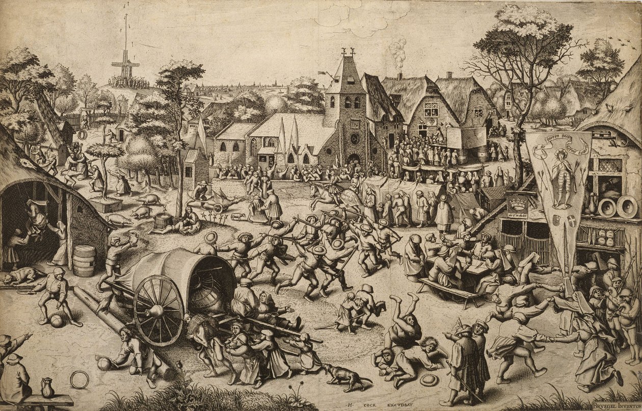 The Fair of Saint Georges Day by Pieter Bruegel the Elder