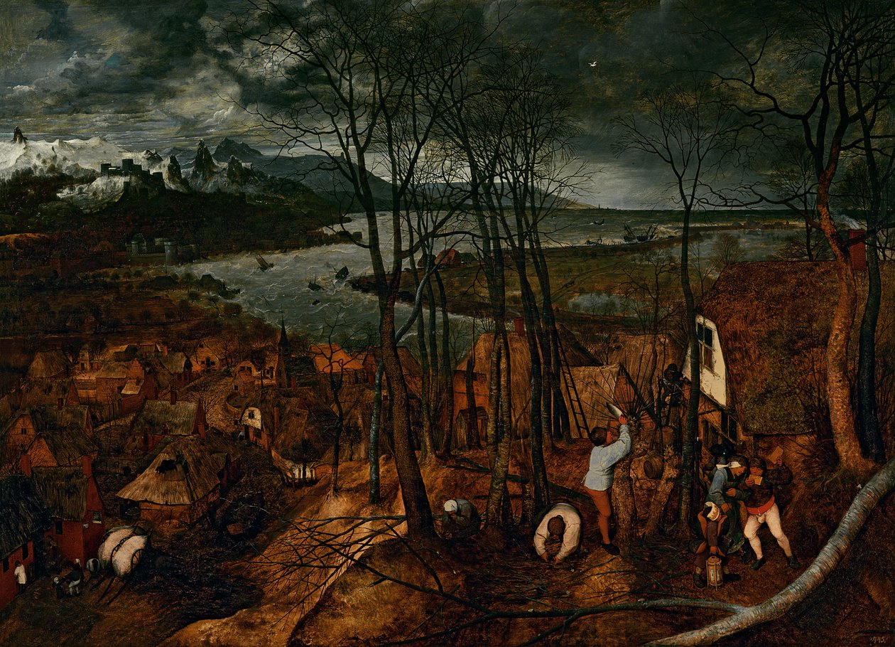 The Gloomy Day - Spring, 1559 by Pieter Bruegel the Elder