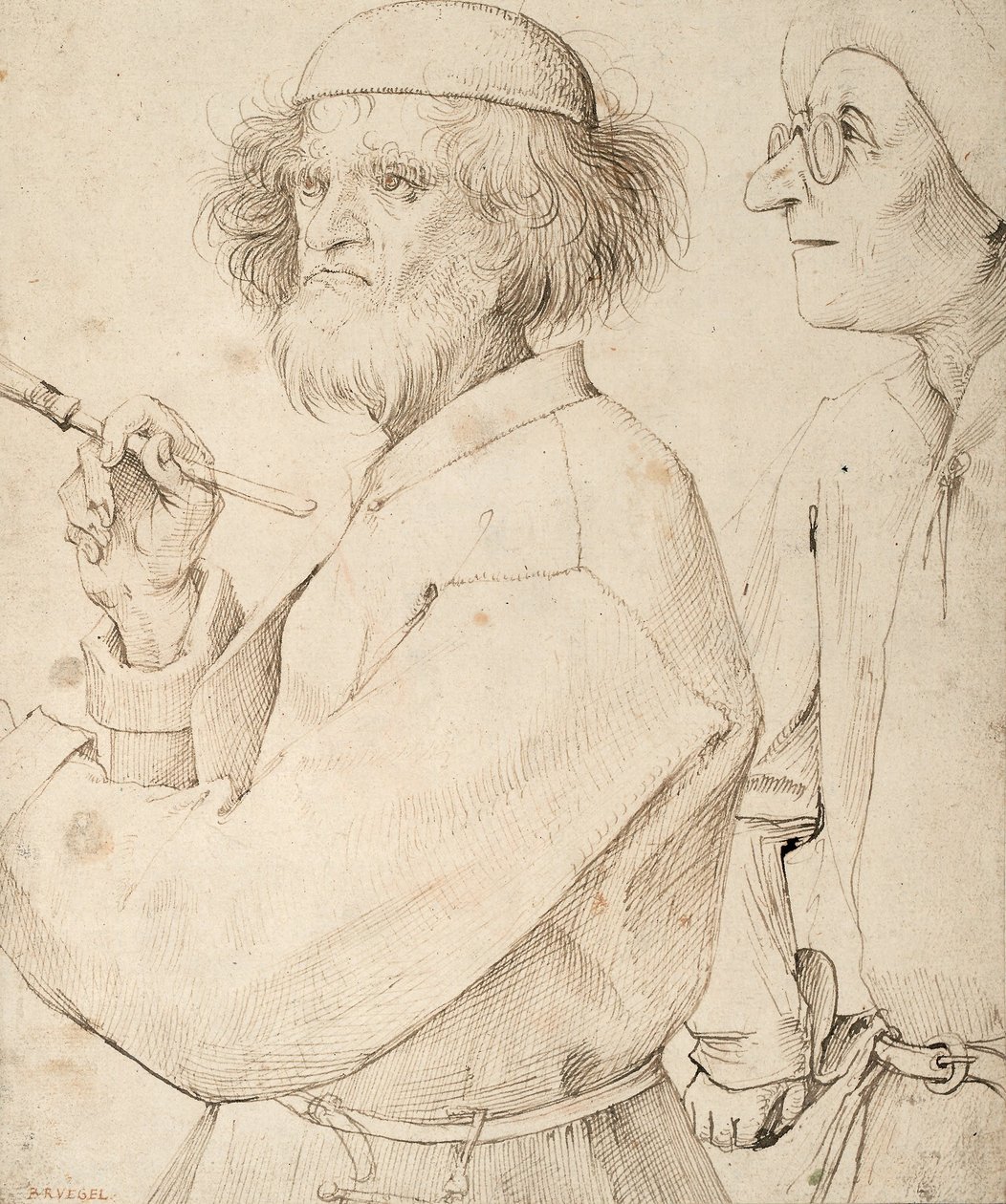 The Painter and the Buyer, 1565 by Pieter Bruegel the Elder