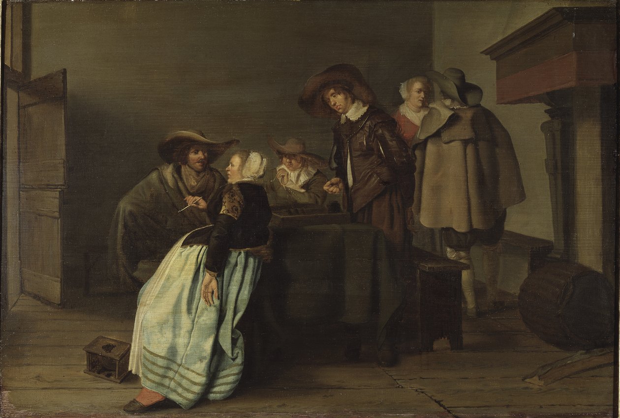 A Conversation by Pieter Codde