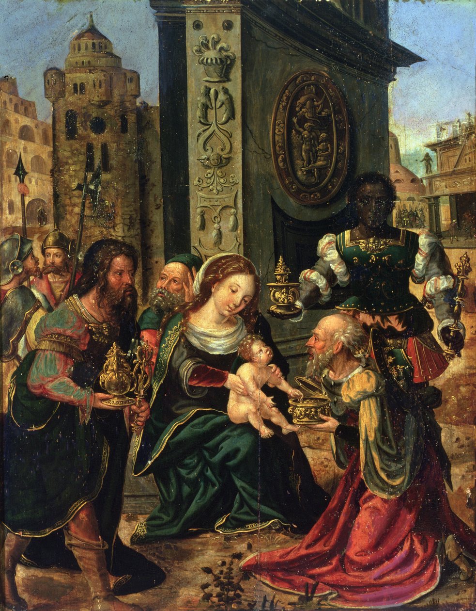 The Adoration of the Magi by Pieter Coecke van Aelst