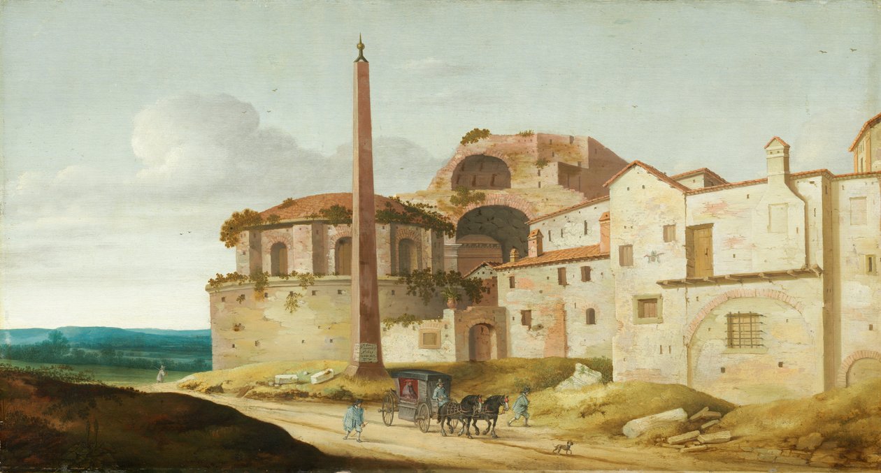 Church of Santa Maria della Febbre, Rome by Pieter Janszoon Saenredam