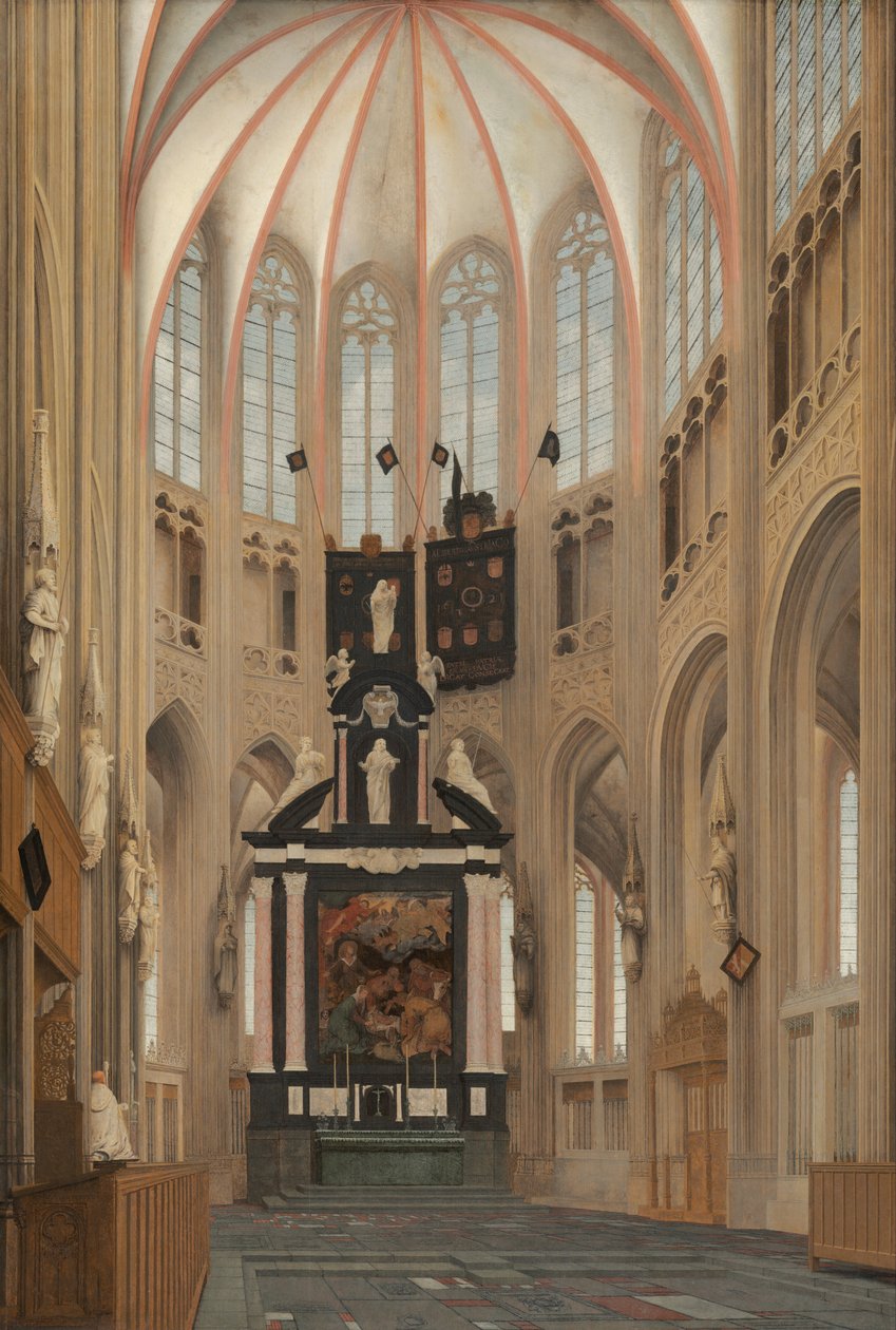 Cathedral of Saint John by Pieter Janszoon Saenredam