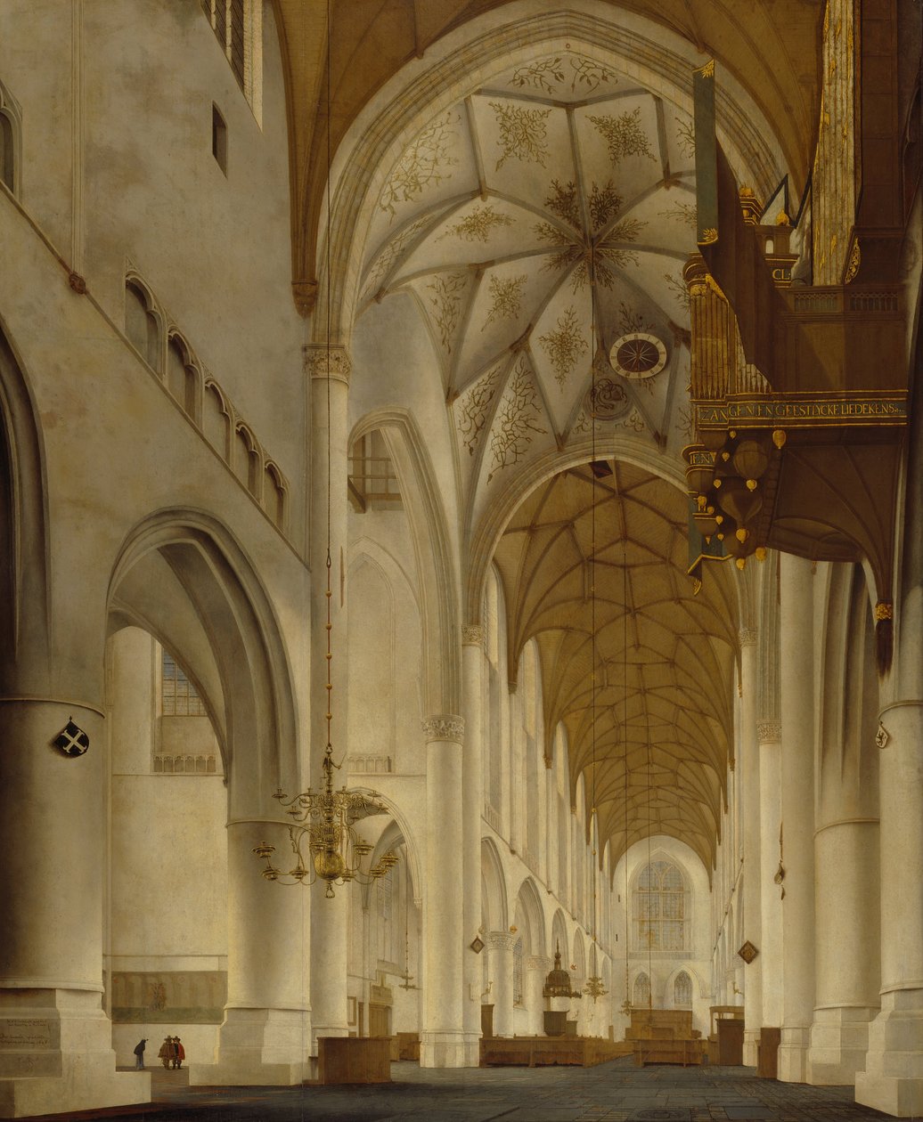 The Interior of St. Bavo