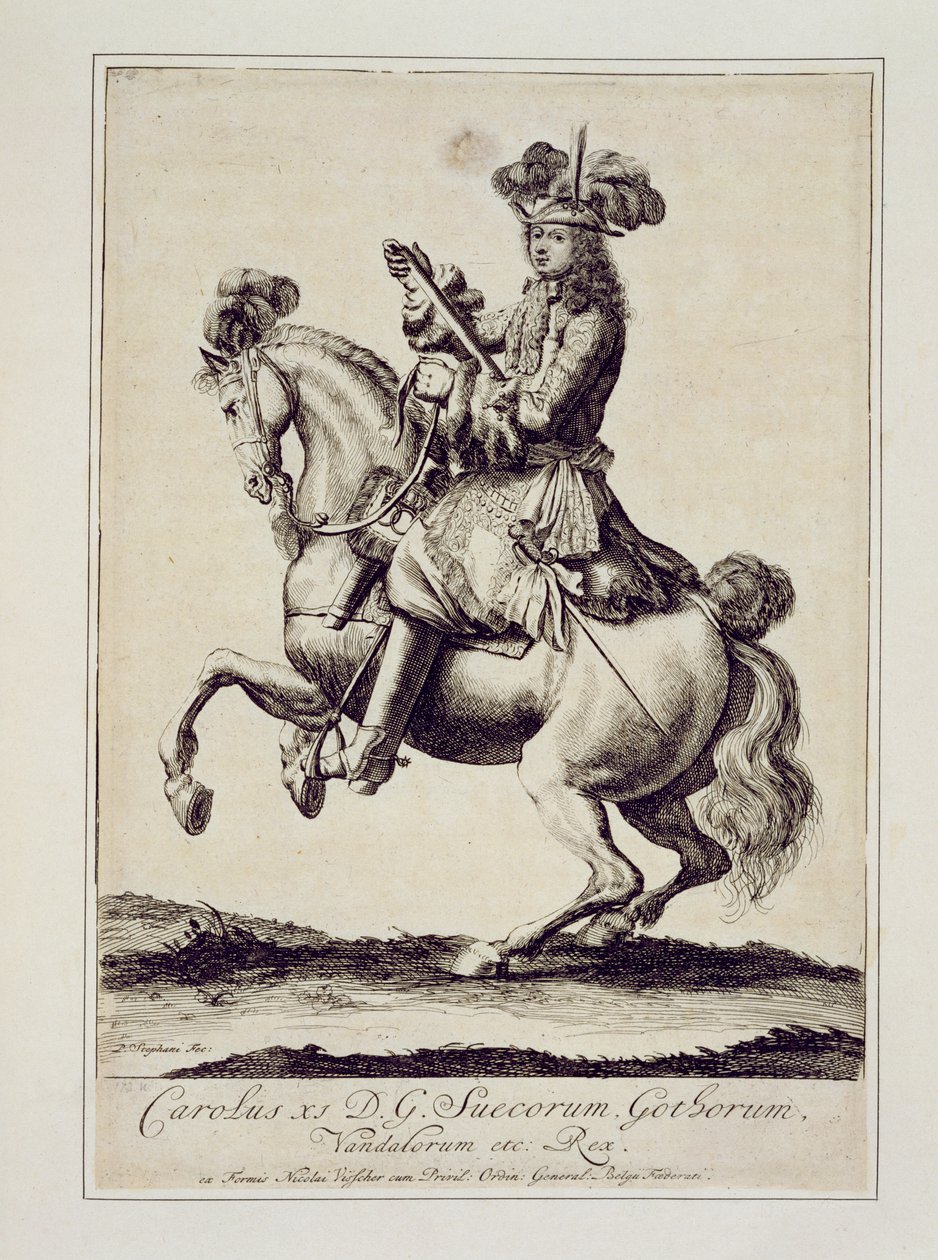Charles XI by Pieter Stevens or Stephani