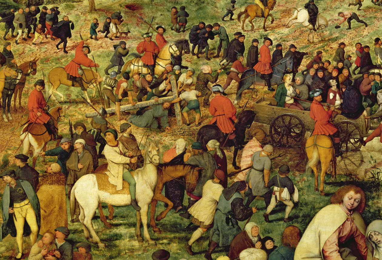 The Road to Calvary (detail) by Pieter Bruegel the Elder