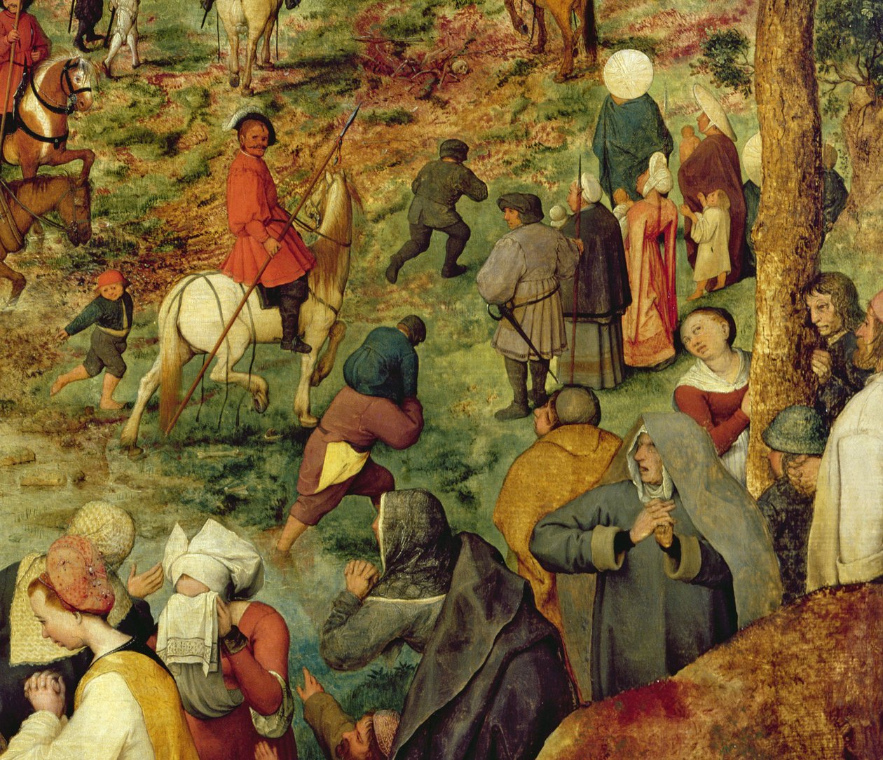 The Road to Calvary (detail) by Pieter Bruegel the Elder