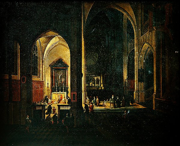Interior of a Church by Pieter the Elder Neefs