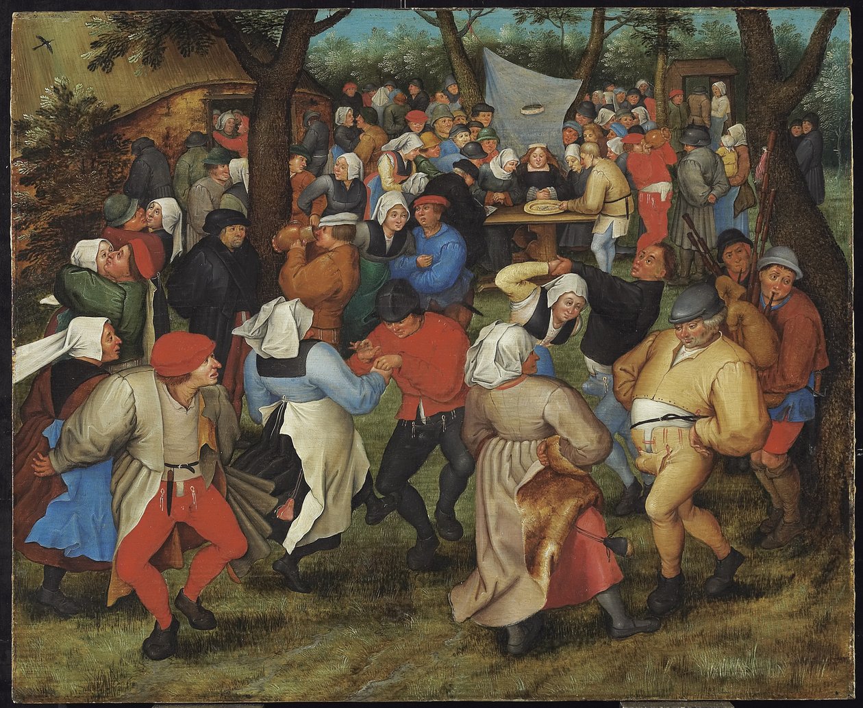 The Peasants Wedding by Pieter Brueghel the Younger
