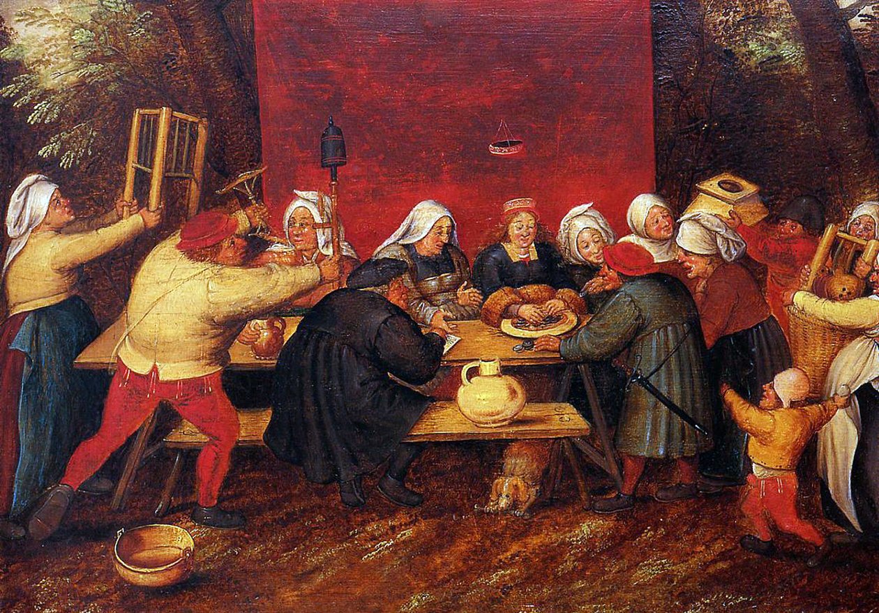The Wedding Presents by Pieter Brueghel the Younger