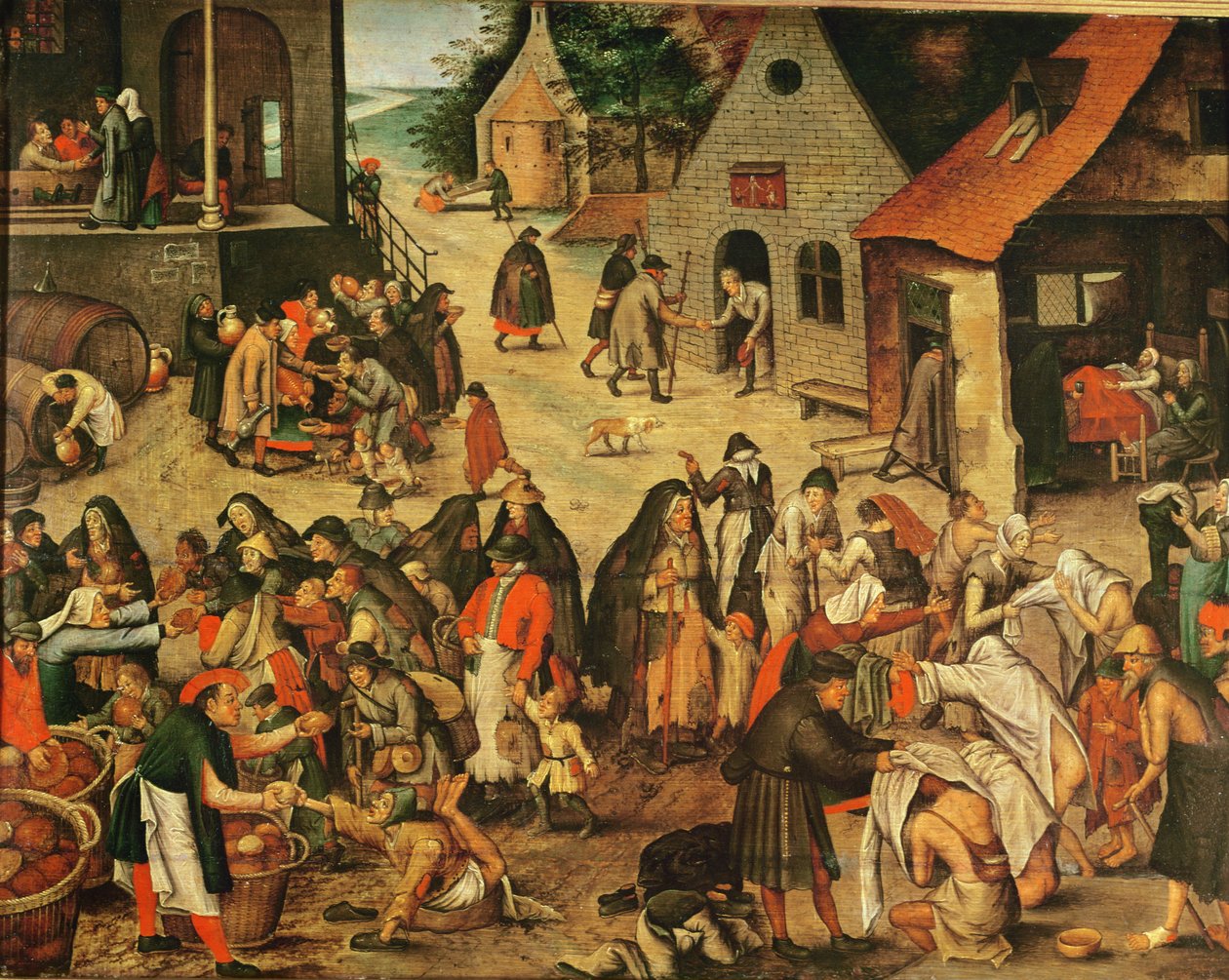 Works of Mercy by Pieter Brueghel the Younger