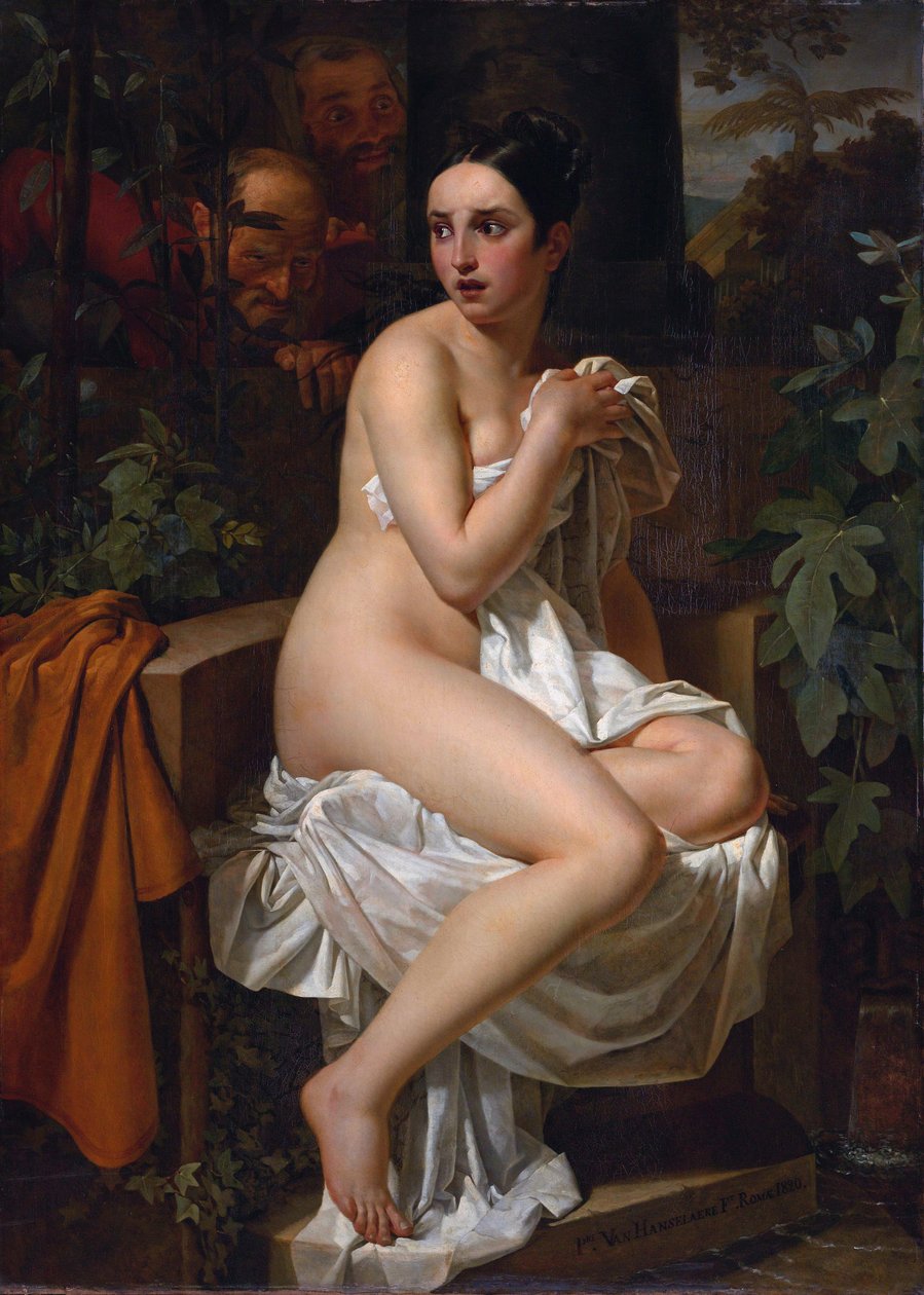 Susanna and the Elders by Pieter van Hanselaere