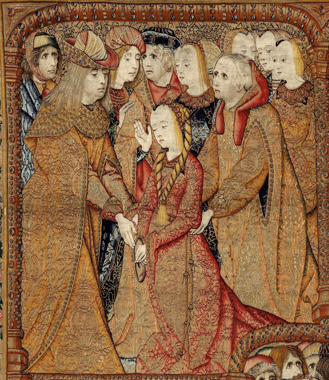 Triumphs of the Mother of God or Panos de Oro, c.1500-02 by Pieter (attr. to) Coecke van Aelst