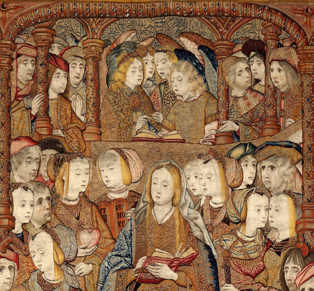 Triumphs of the Mother of God or Panos de Oro, c.1500-02 by Pieter (attr. to) Coecke van Aelst