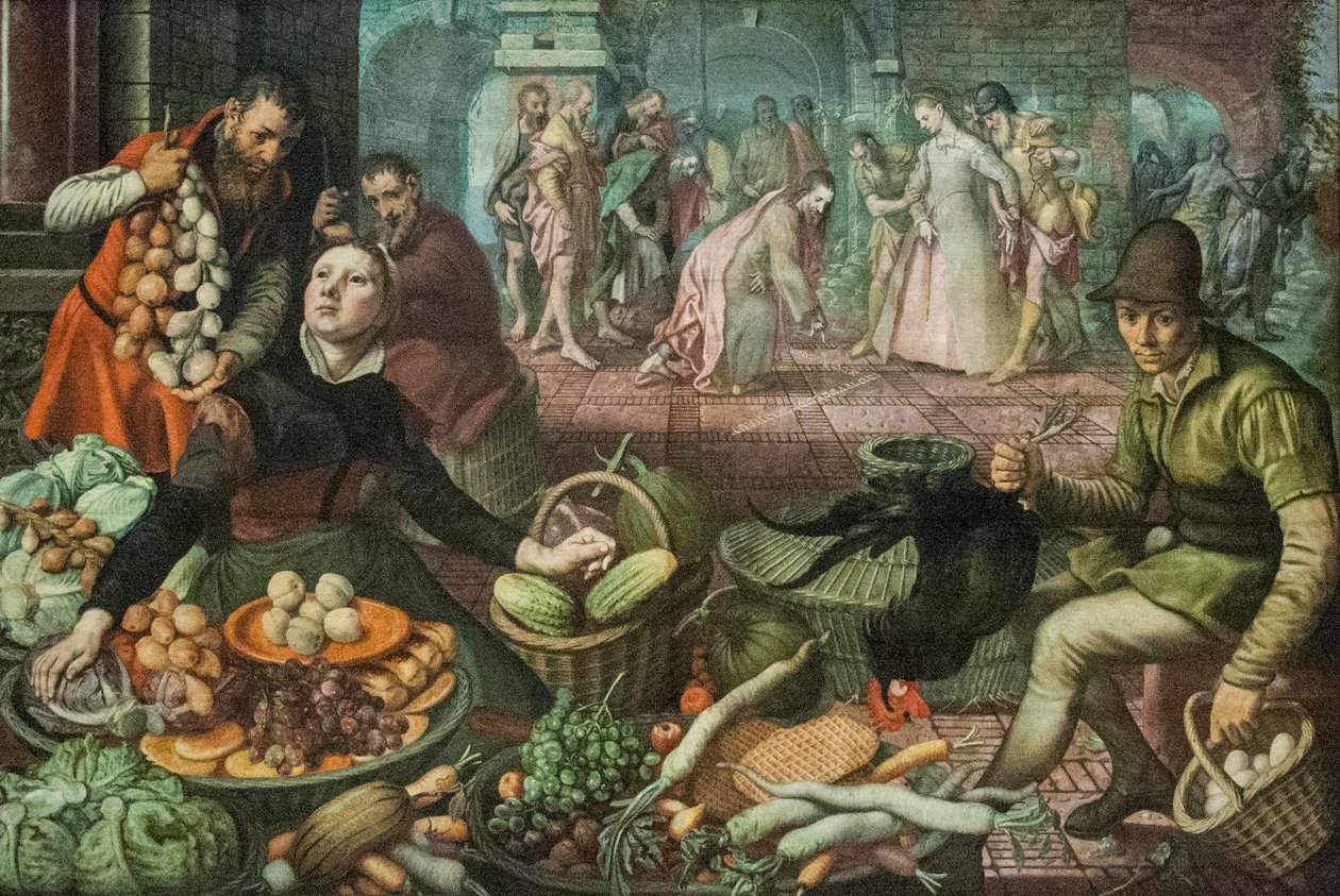 Christ and the Adulteress by Pieter Aertsen