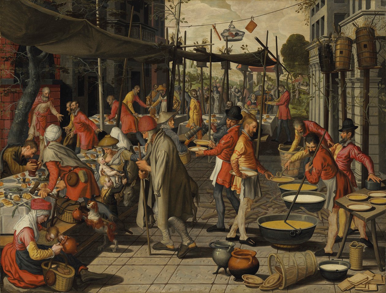The Parable of the Wedding Feast by Pieter Aertsen