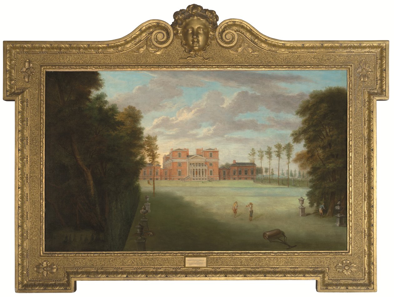 View of Tottenham Park, Wiltshire by Pieter Andreas Rysbrack