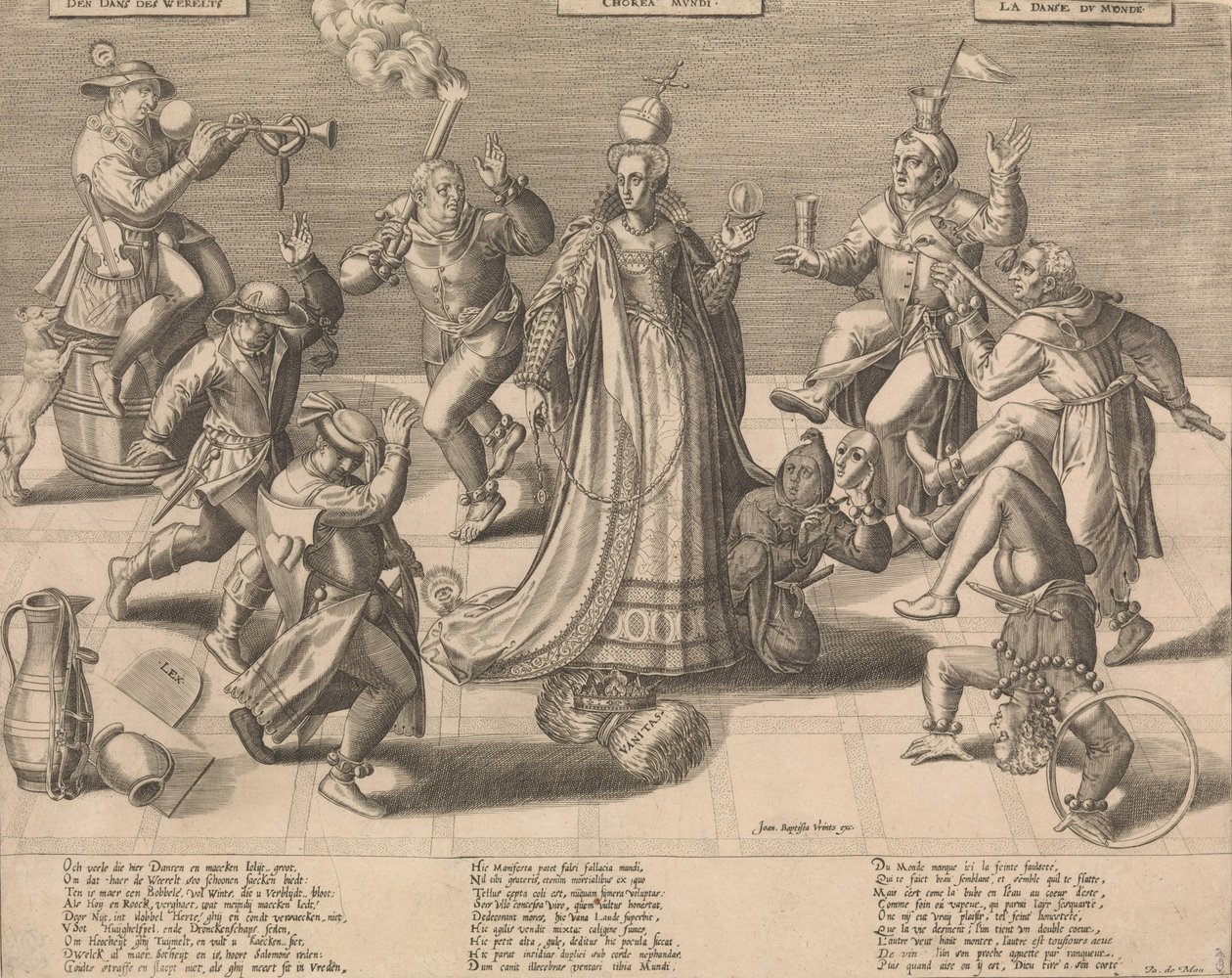 The Dance of the World, mid-16th century by Pieter Balten.