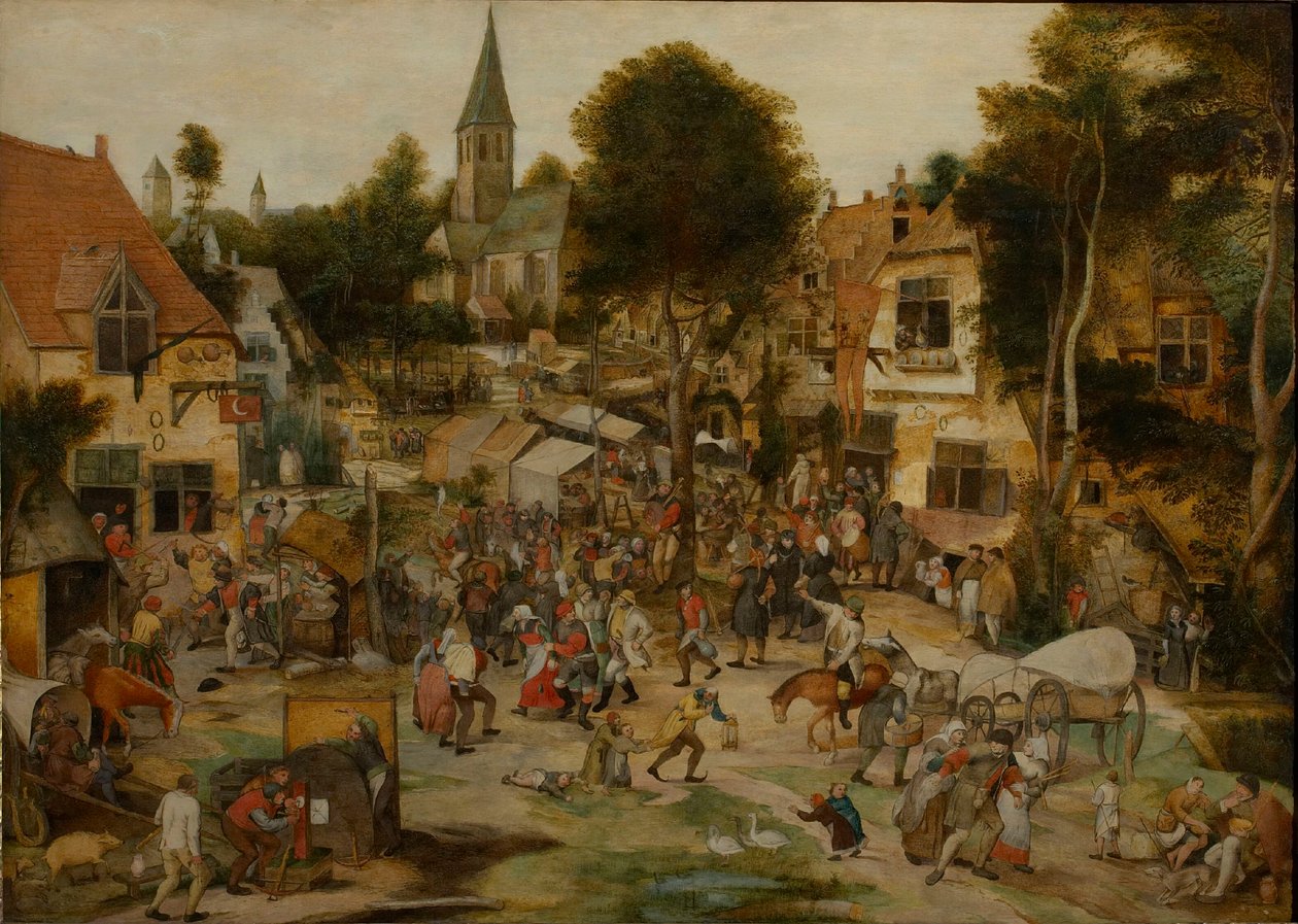 The Village Fair (Kermis), before 1565 by Pieter Balten