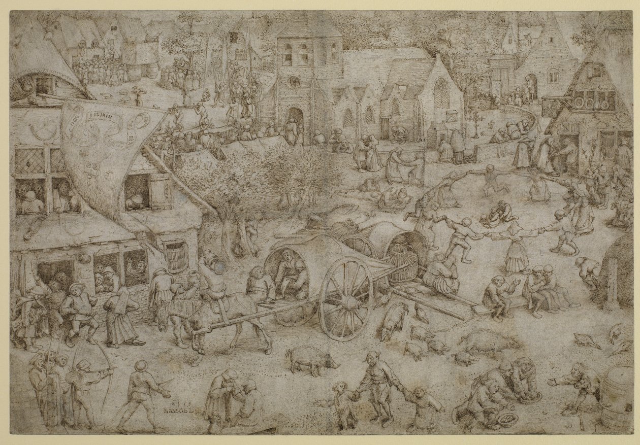 Kermis at Hoboken, 1559 by Pieter Bruegel the Elder