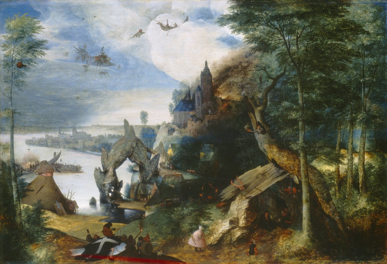 Temptation of St. Anthony, c.1550-75 by Pieter Bruegel the Elder