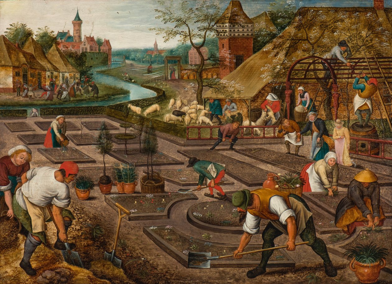 Spring by Pieter Brueghel the Younger