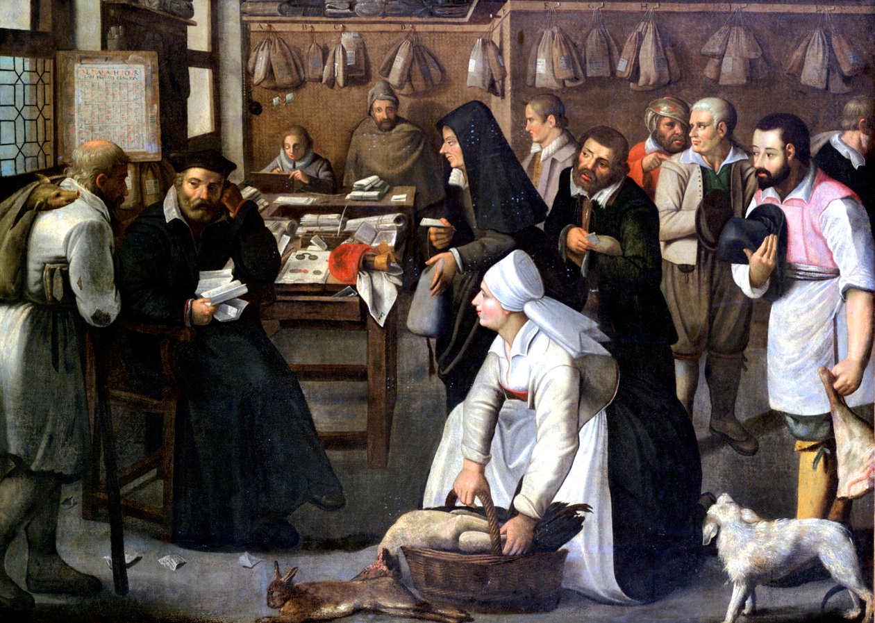 The Sale of Nature by Pieter Brueghel the Younger