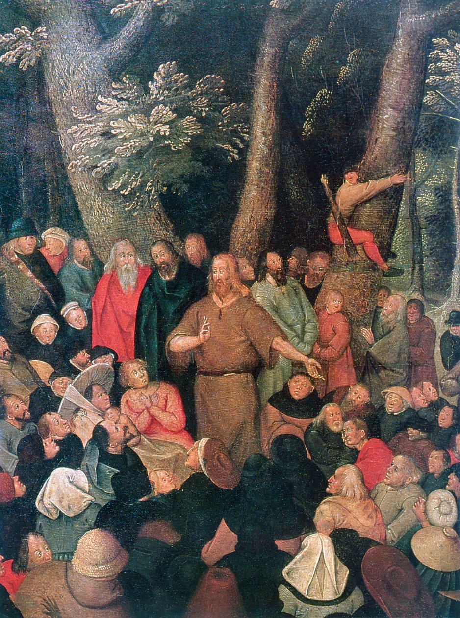 The Sermon of John the Baptist (detail), 1604 by Pieter Brueghel the Younger