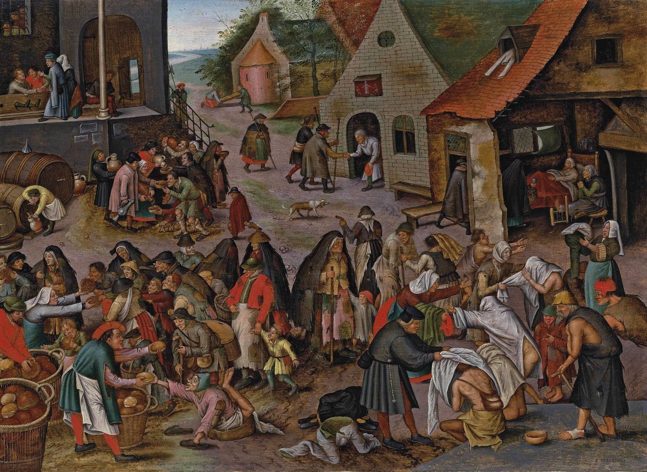 The Seven Acts of Mercy by Pieter Brueghel the Younger