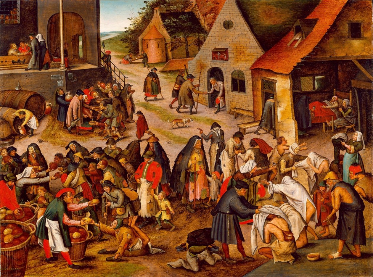 The Seven Works of Mercy by Pieter Brueghel the Younger