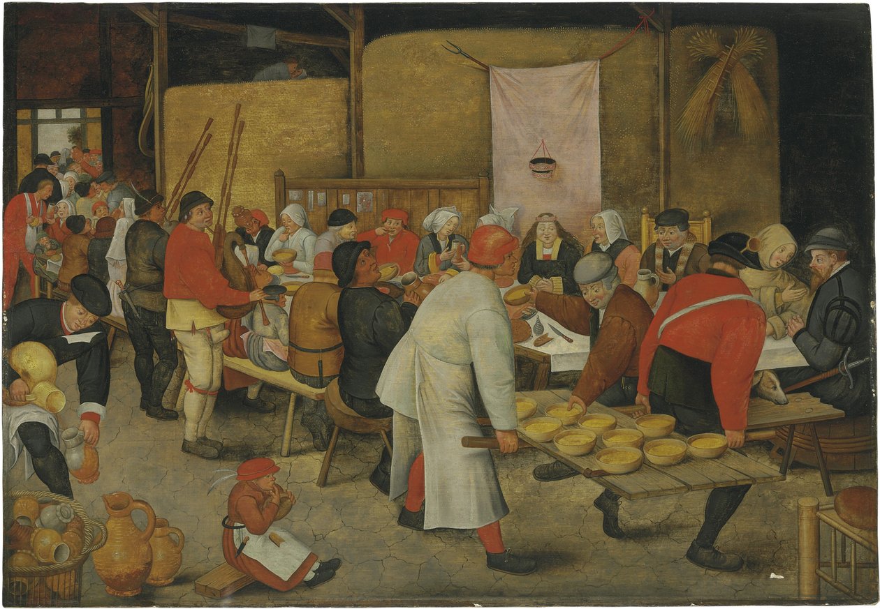 The Wedding Feast by Pieter Brueghel the Younger