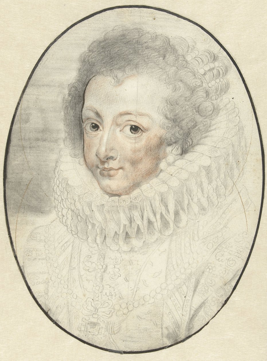 Portrait of Elizabeth, Consort of Philip IV of Spain by Pieter Claesz. Soutman