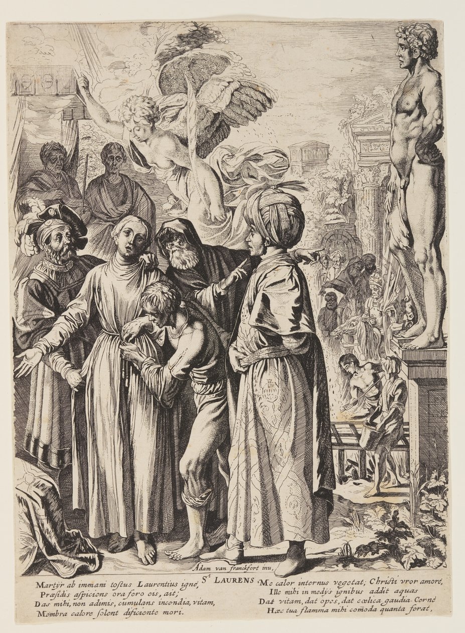 The Martyrdom of St. Lawrence by Pieter Claesz. Soutman