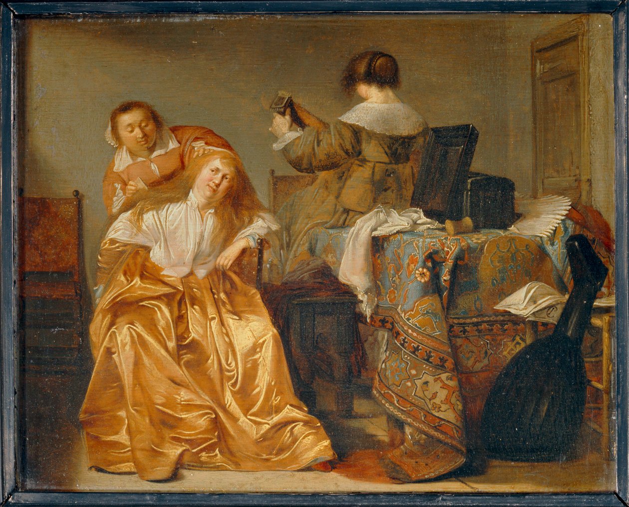 A Lady at Her Toilet by Pieter Codde