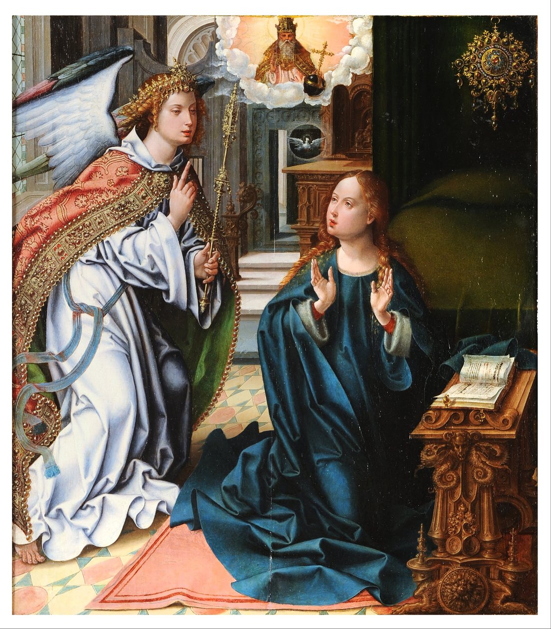 Annunciation by Pieter Coecke van Aelst