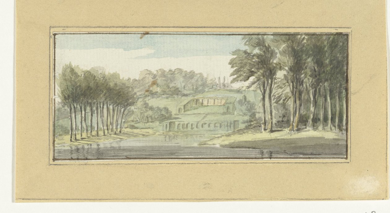 Landscape with Water in the Foreground by Pieter Gaal