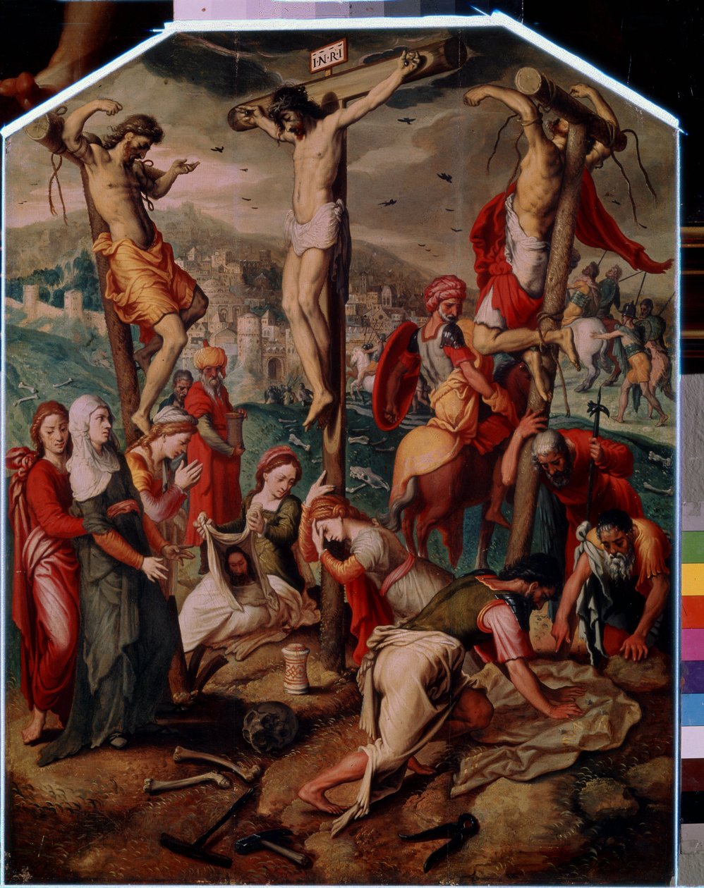 Calvary by Pieter I Pietersz