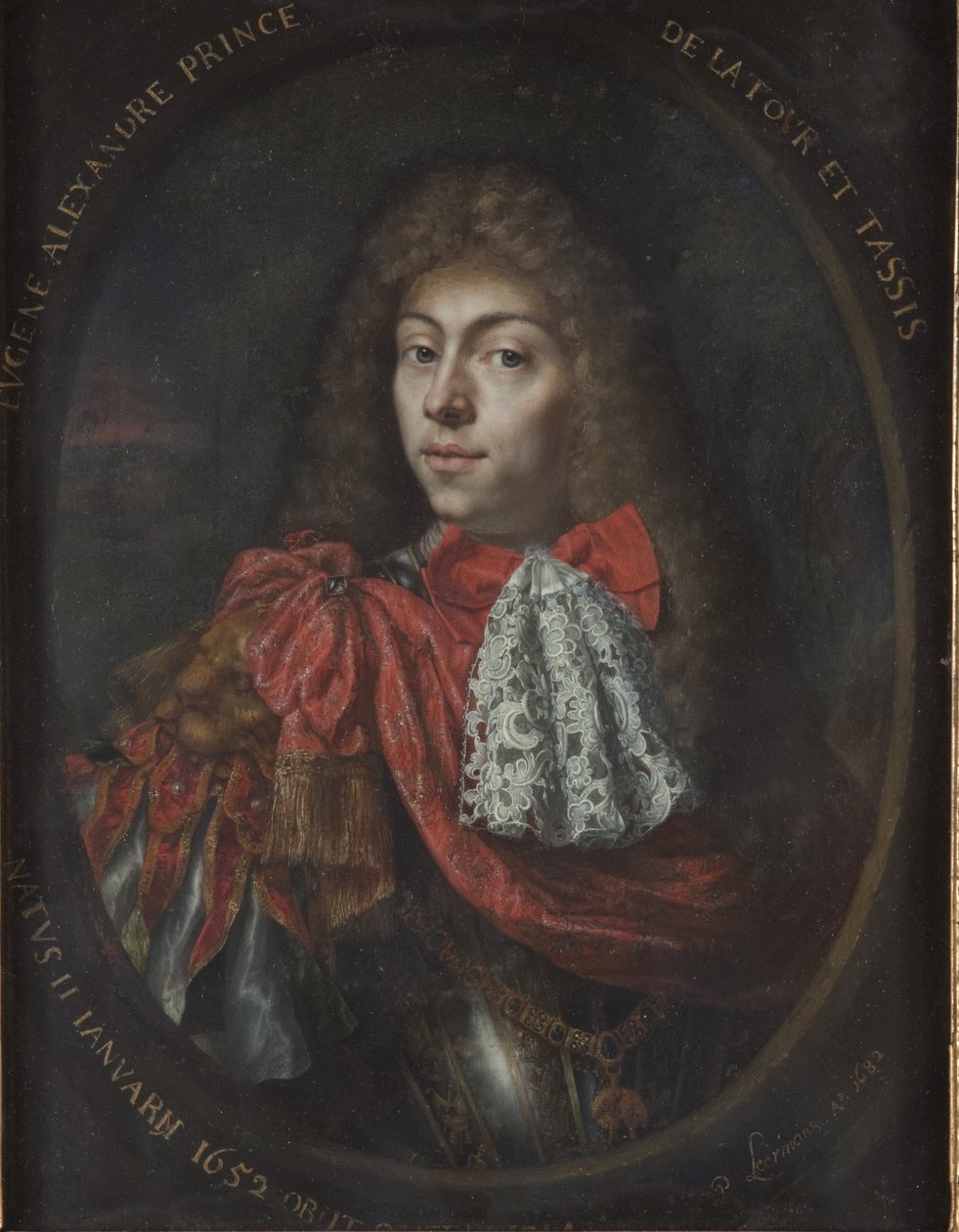 Prince Eugene Alexander of Thurn and Taxis by Pieter Leermans