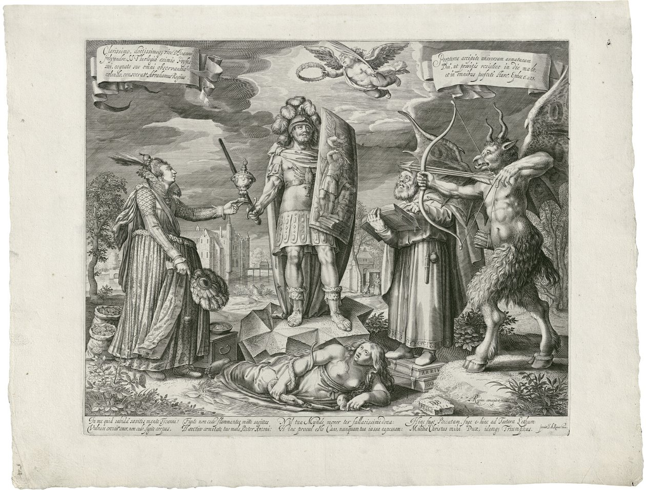 The Christian Soldier by Pieter Serwouters