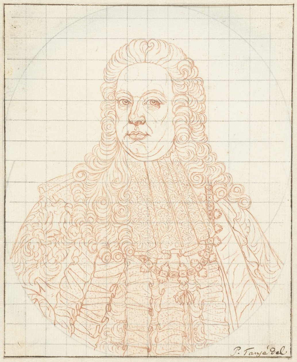 Portrait of Francis I Stephen, German Emperor by Pieter Tanjé