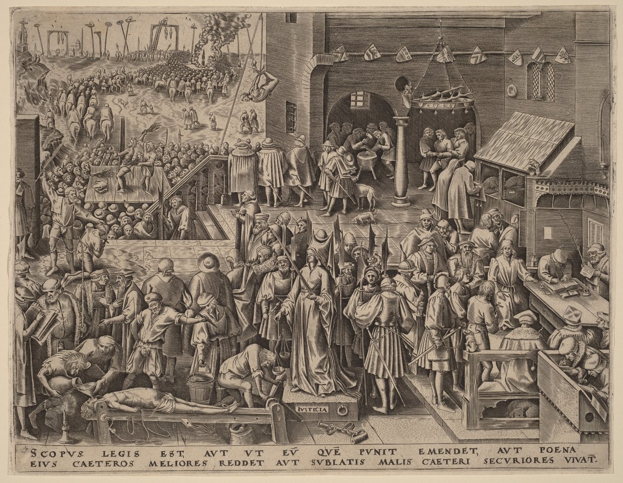 Justice by Pieter The Elder (after) Brueghel