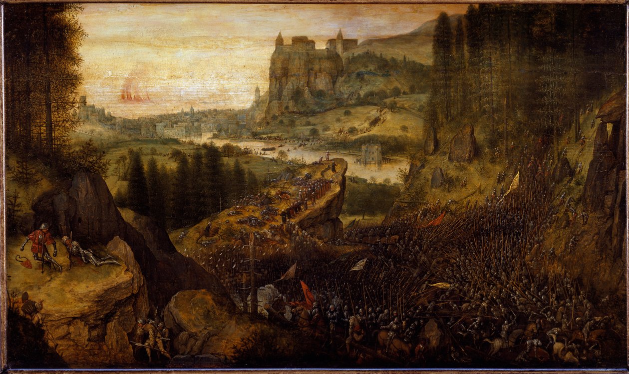 Battle Between Philistines and Israelites by Pieter Bruegel the Elder